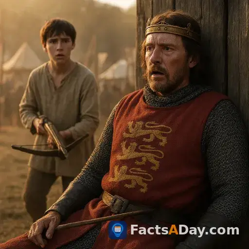 A stray crossbow bolt in 1199 ended the reign of Richard the Lionheart