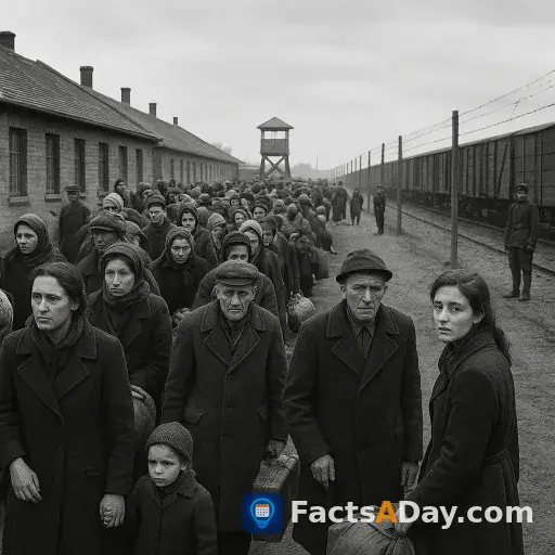 1942년 파리 인근 수용소에서 6만 5,000명의 대규모 추방이 시작되었습니다