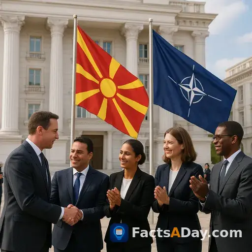 북마케도니아가 2020년 나토(NATO)의 30번째 회원국이 되었습니다