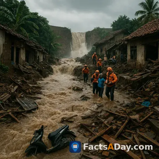 A catastrophic dam failure in Indonesia claimed nearly 100 lives in 2009