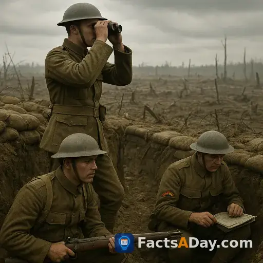 1918년 '무지개' 사단이 미국인 최초로 단독 구역 방어 성공