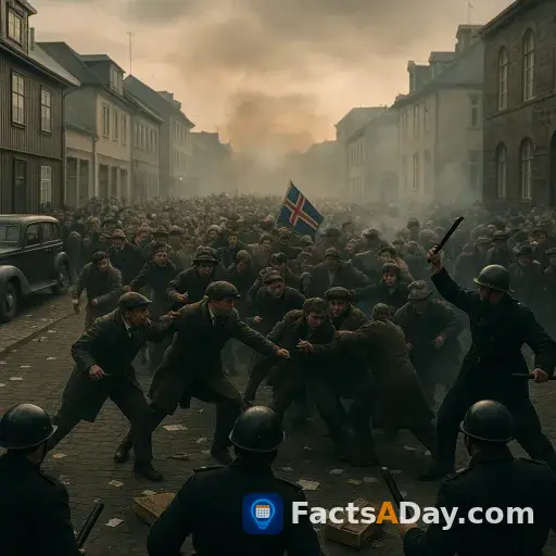 A 1949 riot in Reykjavík broke out when Iceland abandoned its neutrality