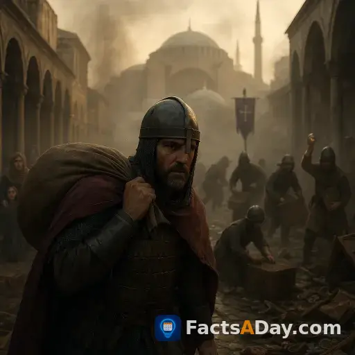 A 1081 coup saw an emperor's own troops spend three days looting Constantinople