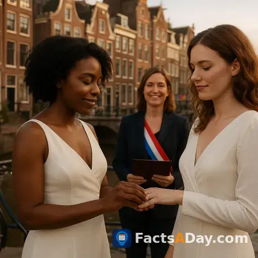 En 2001, les Pays-Bas sont devenus le premier pays à légaliser le mariage homosexuel