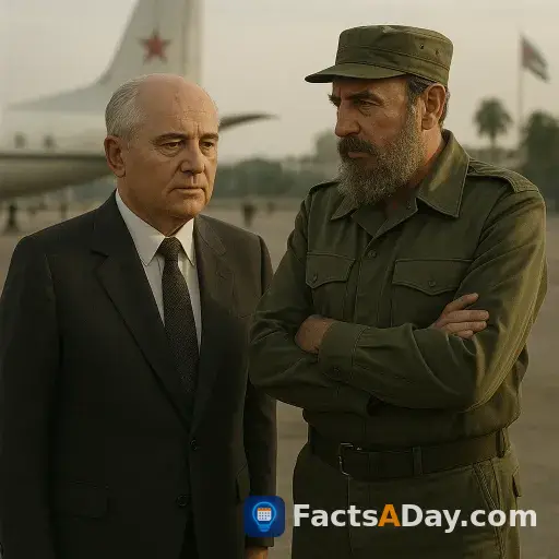 In 1989, Mikhail Gorbachev visited Havana to bridge a growing rift with Fidel Castro
