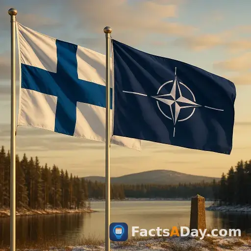 Finnland beendete Jahrzehnte der militärischen Neutralität durch den NATO-Beitritt im Jahr 2023