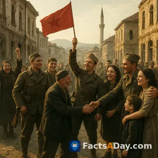 In 1945, resistance forces liberated Sarajevo from its four-year occupation