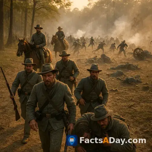 Refuerzos tardíos en 1864 ayudaron a la Confederación a ganar una victoria sorpresa en Mansfield