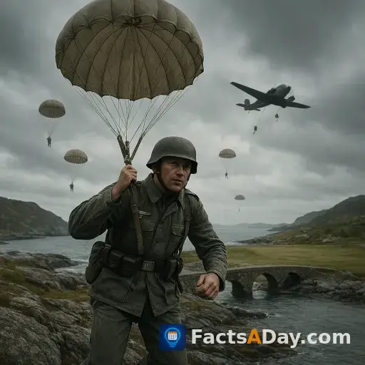 En 1940, Alemania lanzó la primera gran operación militar con paracaidistas