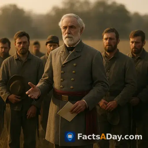 El general Robert E. Lee dio un desgarrador discurso final a sus tropas en 1865