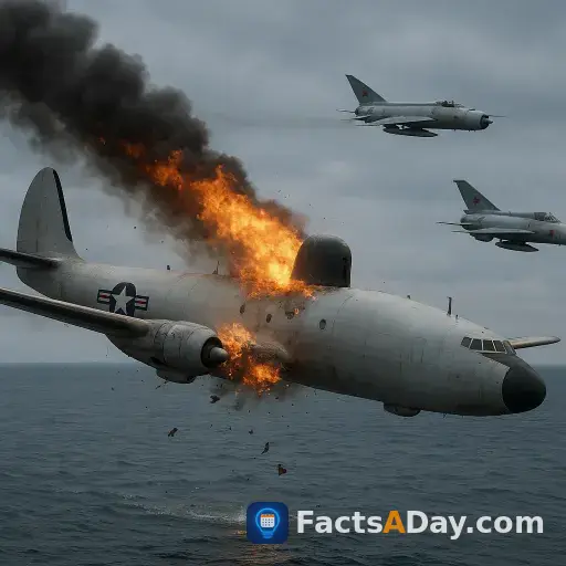 En 1969, la Corée du Nord a abattu un avion de la marine américaine en pleine mer