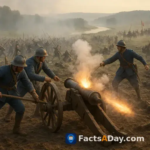 La bataille de Rain en 1632 a prouvé que l'artillerie mobile pouvait gagner une guerre