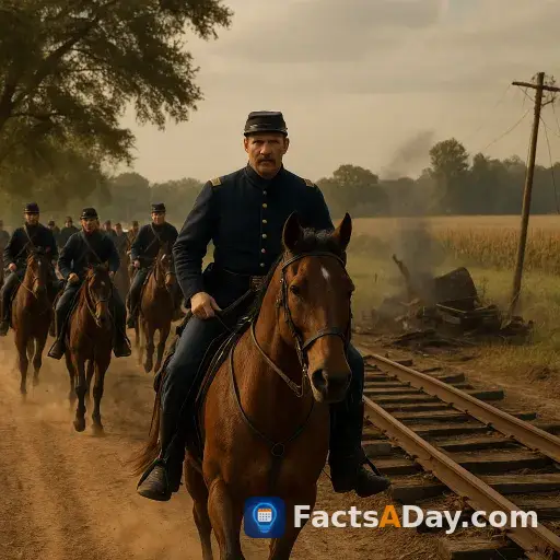 En 1863, un raid de cavalerie de 965 kilomètres dans le Mississippi a paralysé les sudistes