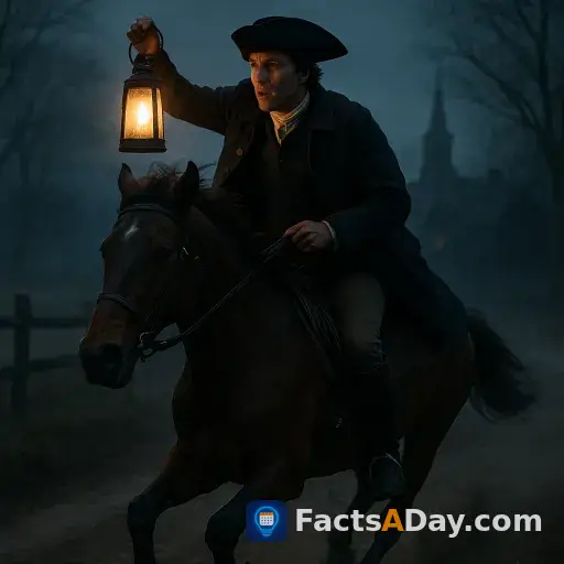 En 1775, Paul Revere a entamé une chevauchée nocturne pour alerter toute une révolution