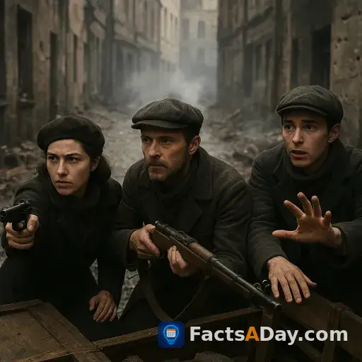 In 1943, Jewish resistance fighters began a heroic struggle against Nazi occupiers