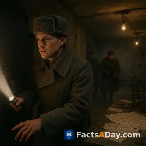 In 1945, Soviet troops reached the underground heart of the German High Command