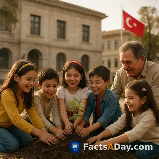 Turkey dedicated a national holiday to children starting in 1920