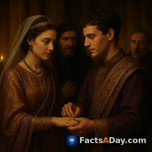 Aelia Eudoxia a épousé l'empereur byzantin en 395 lors d'un complot secret