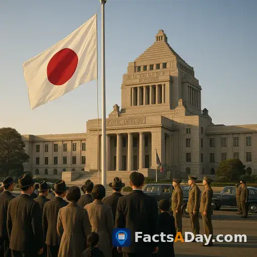 En 1952, le Japon a officiellement retrouvé son indépendance après sept ans d'occupation alliée