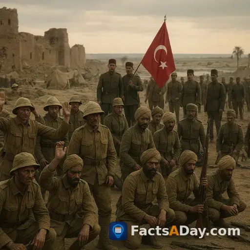 En 1916, une division britannique a capitulé lors d'une des plus grandes défaites de l'empire