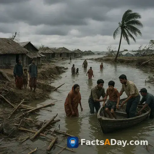 A 1991 cyclone in Bangladesh remains one of the deadliest natural disasters in history