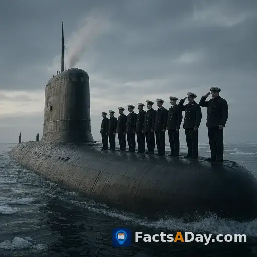 En 1961, la Unión Soviética comisionó su primer submarino capaz de lanzar misiles nucleares