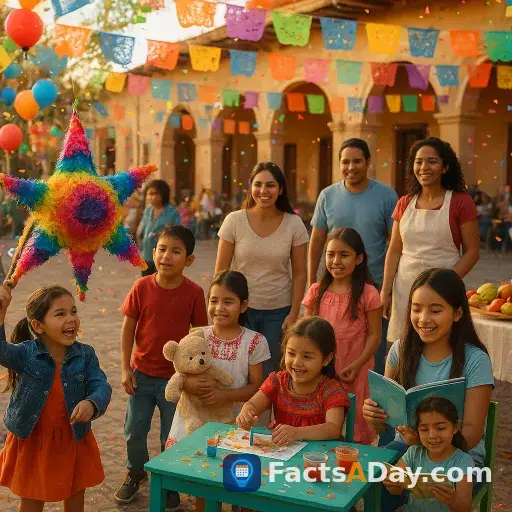 Mexiko feiert den Kindertag zu Ehren der Rechte und des Wohlergehens seiner jüngsten Bürger
