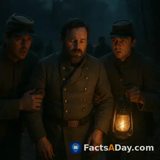 En 1863, un trágico caso de fuego amigo acabó con la vida del general más famoso de la Confederación