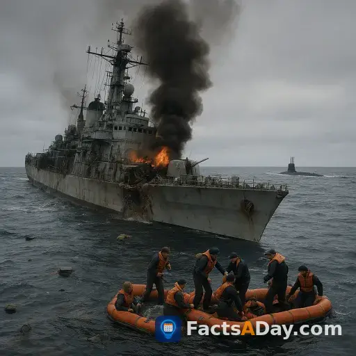 En 1982, un submarino nuclear británico hundió un crucero argentino en un giro polémico de la guerra de las Malvinas