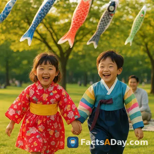 Japan und Südkorea feiern einen Tag, der dem Glück von Kindern gewidmet ist