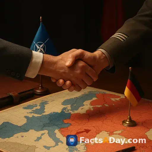 En 1955, Alemania Occidental se unió a la OTAN y transformó el mapa de la Guerra Fría
