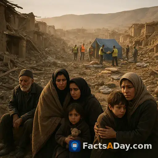Ein verheerendes Erdbeben im Iran machte 1997 binnen Sekunden über 50.000 Menschen obdachlos