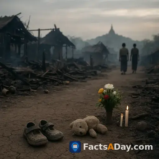 Una trágica masacre de 2022 en Myanmar se convirtió en símbolo del conflicto interno