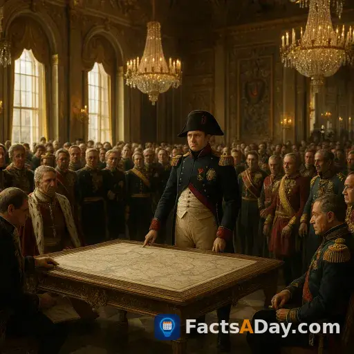 Napoleón reunió una enorme asamblea de reyes en 1812 para prepararse para la guerra