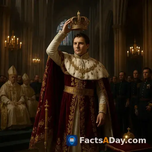 En 1804, Napoleón Bonaparte fue proclamado oficialmente emperador de los franceses