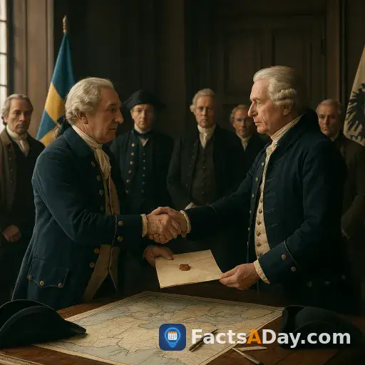 El Tratado de Hamburgo de 1762 terminó la guerra de los Siete Años entre Suecia y Prusia