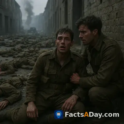 1940年、イギリス軍捕虜99人の虐殺から2人の兵士が奇跡的に生還しました