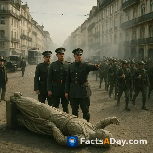 1926年の軍事クーデターが、ポルトガルに48年間続く独裁政権を樹立した