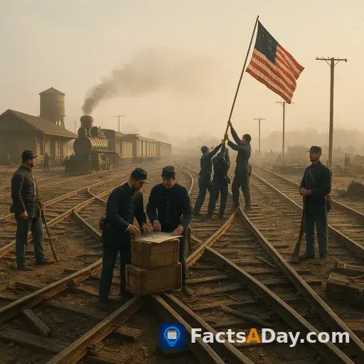 En 1862, las fuerzas de la Unión capturaron un cruce ferroviario vital para el Sur