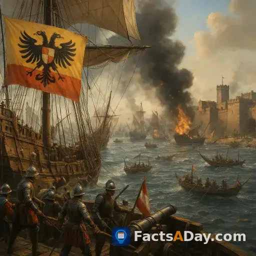 En 1535, una enorme flota imperial expulsó a los otomanos de un puerto africano estratégico