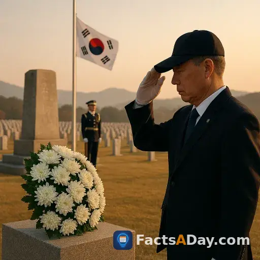 Corea del Sur honra a quienes dieron su vida durante la guerra de Corea