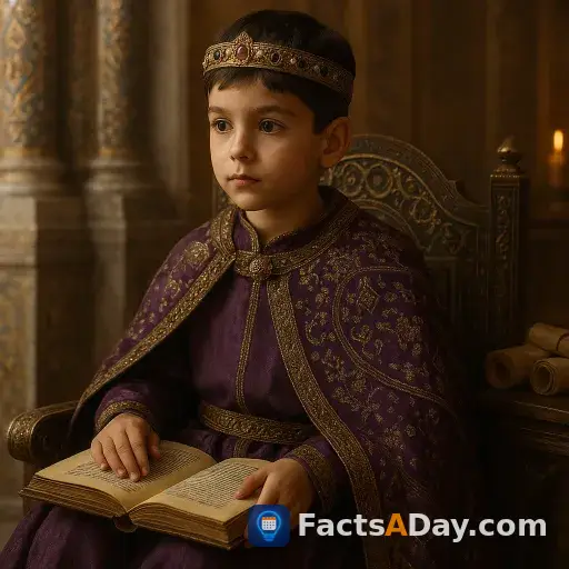 En 913, un niño de ocho años se convirtió en el gobernante nominal del Imperio bizantino