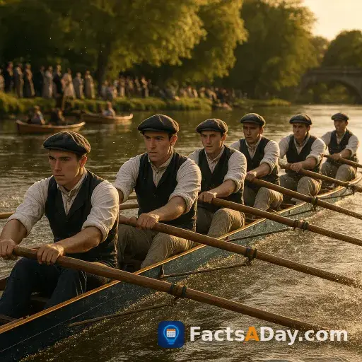 Im Jahr 1829 begannen Oxford und Cambridge ihre legendäre Ruder-Rivalität auf der Themse