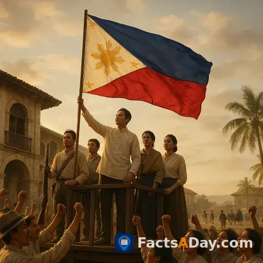 En 1898, Filipinas declaró su independencia tras más de 300 años de dominio español