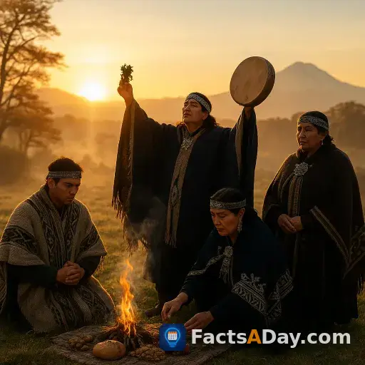 Le peuple Mapuche célèbre le solstice d'hiver comme un moment sacré de renaissance