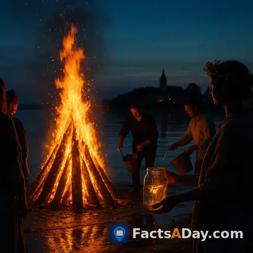 Les anciennes traditions de la mi-été mêlent encore le feu et l'eau pour fêter la Saint-Jean