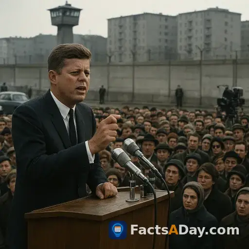 En 1963, Kennedy se declaró berlinés para desafiar la presión soviética