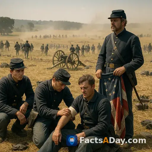 En 1863, la Unión ganó una batalla brutal de tres días que salvó a los Estados Unidos