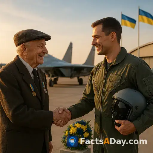 L'Ukraine rend hommage à son histoire aéronautique et à ses forces de défense