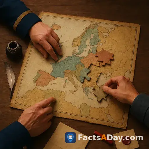 En 1807, un tratado entre Francia y Prusia redibujó el mapa de Europa